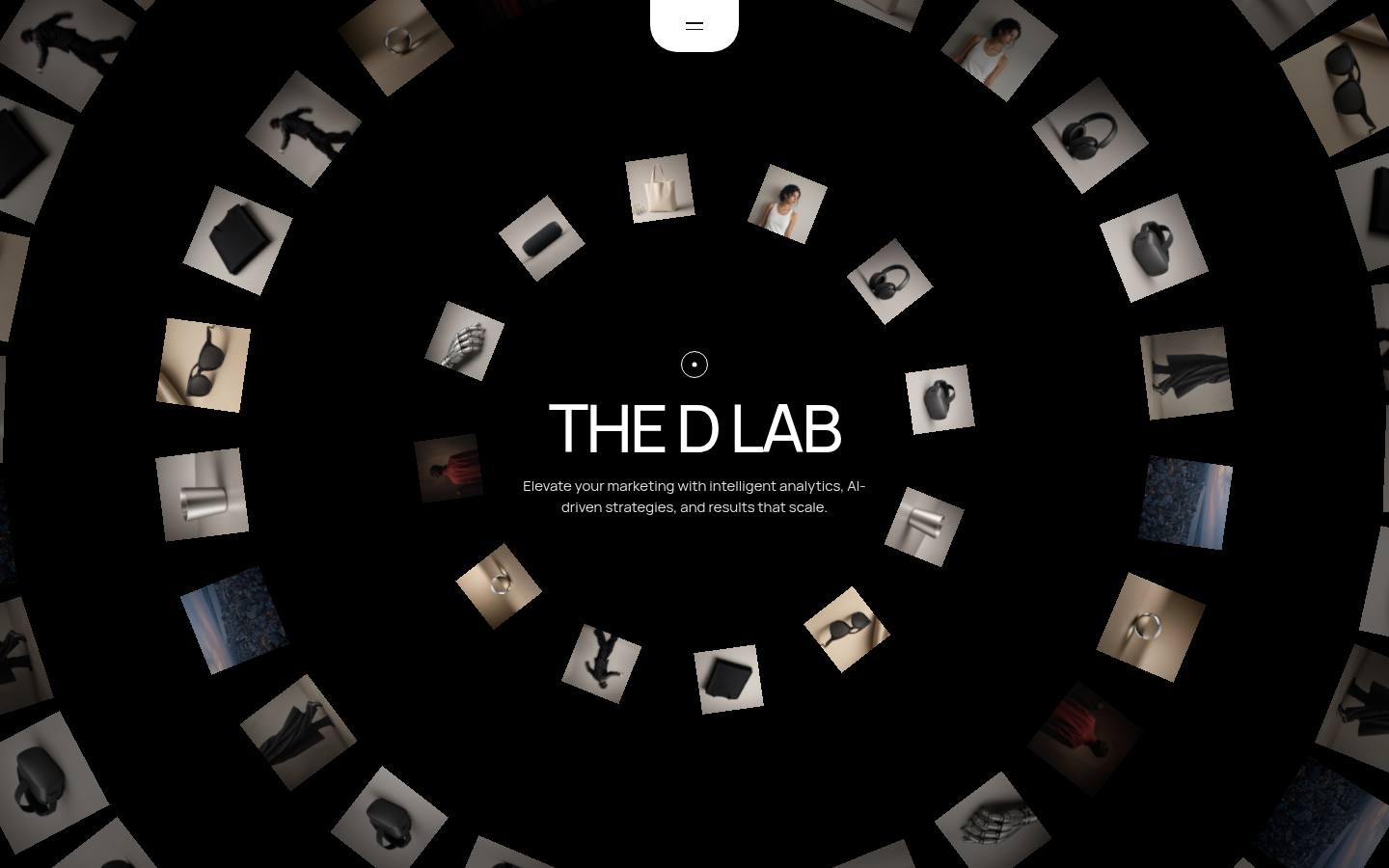 The D Lab website